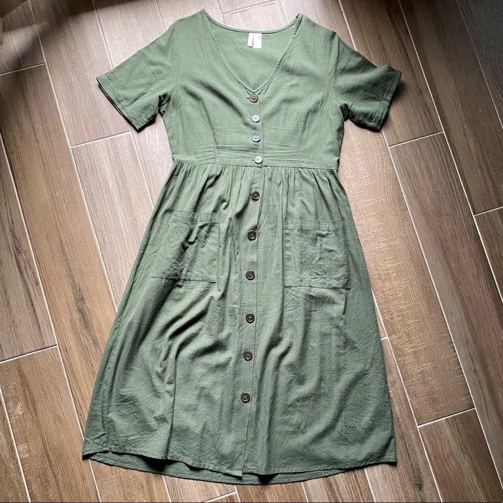 Button down dress